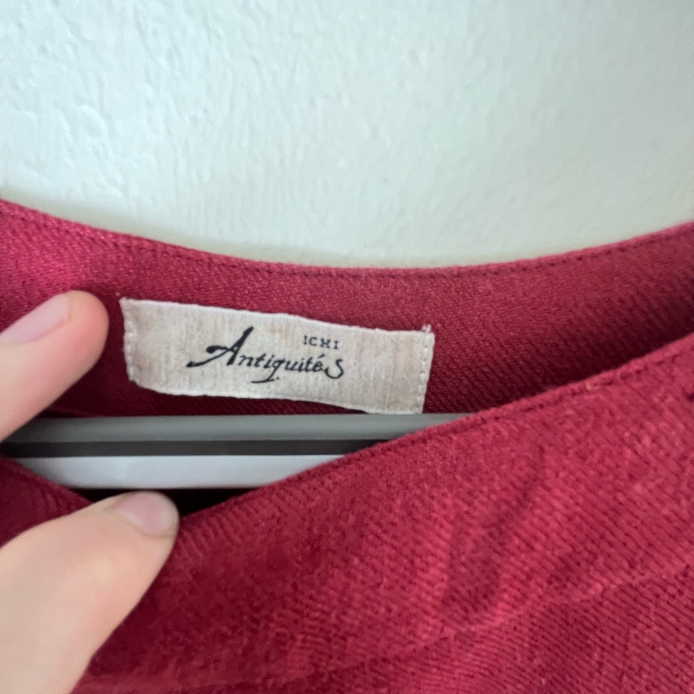 Ichi Antiquities Linen Maxi Dress - Picture 2 of 4
